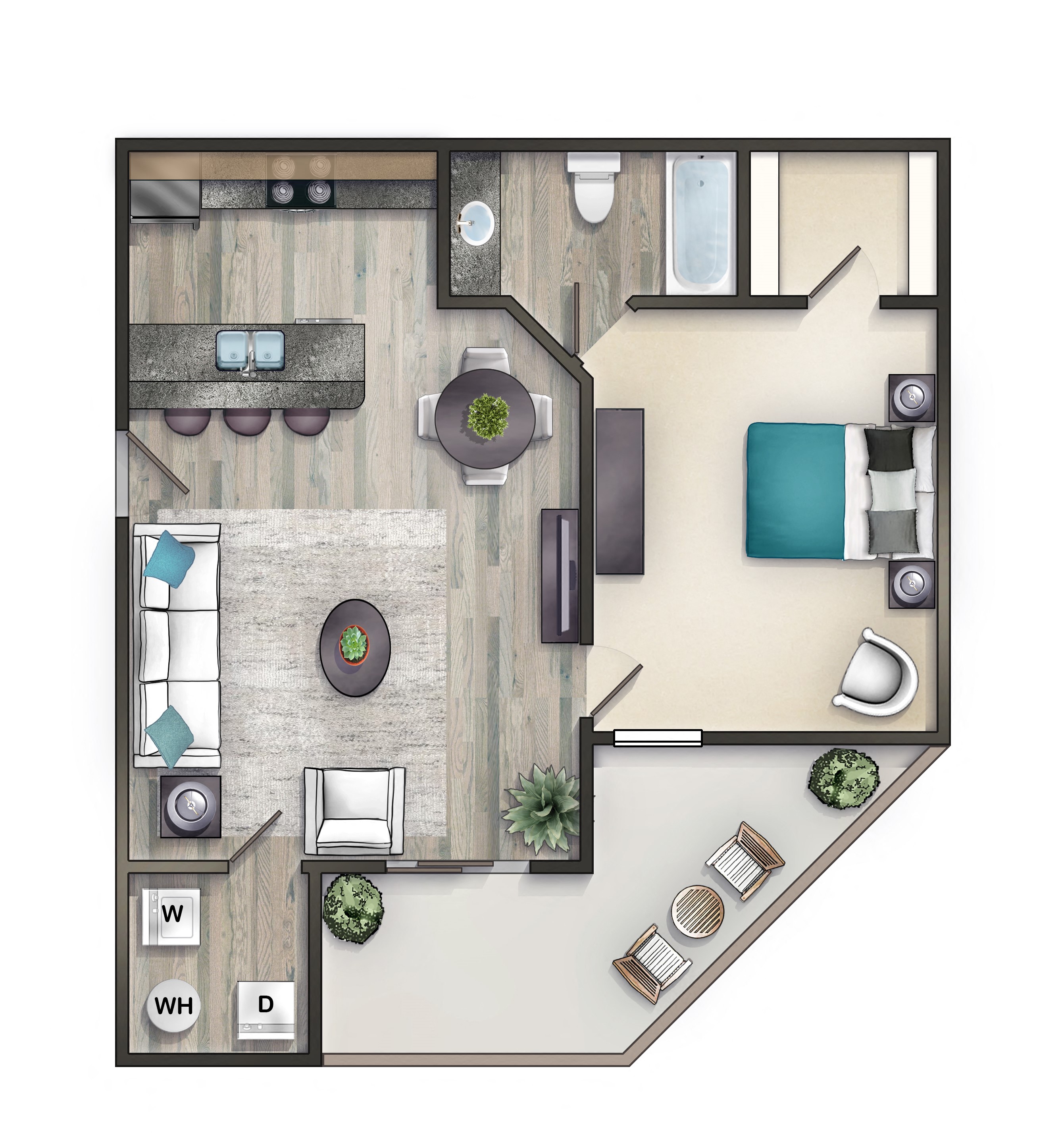 4600 University Drive 1-2 Beds Apartment for Rent - Photo Gallery 12